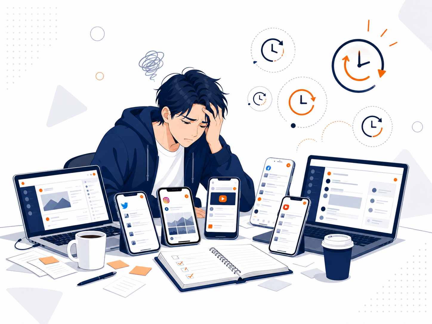 manual SNS operation is exhausting